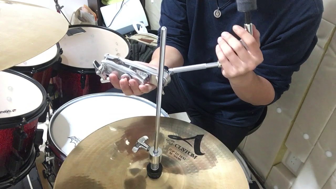 太田 藪塚 ドラム教室【シンバルアタッチメント】