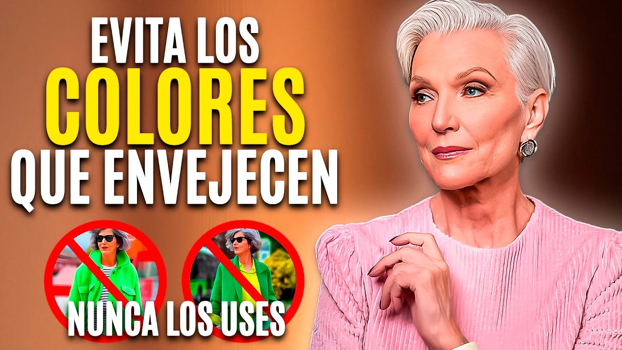 6 COLORES Que te Hacen Ver Más JOVEN al Instante!