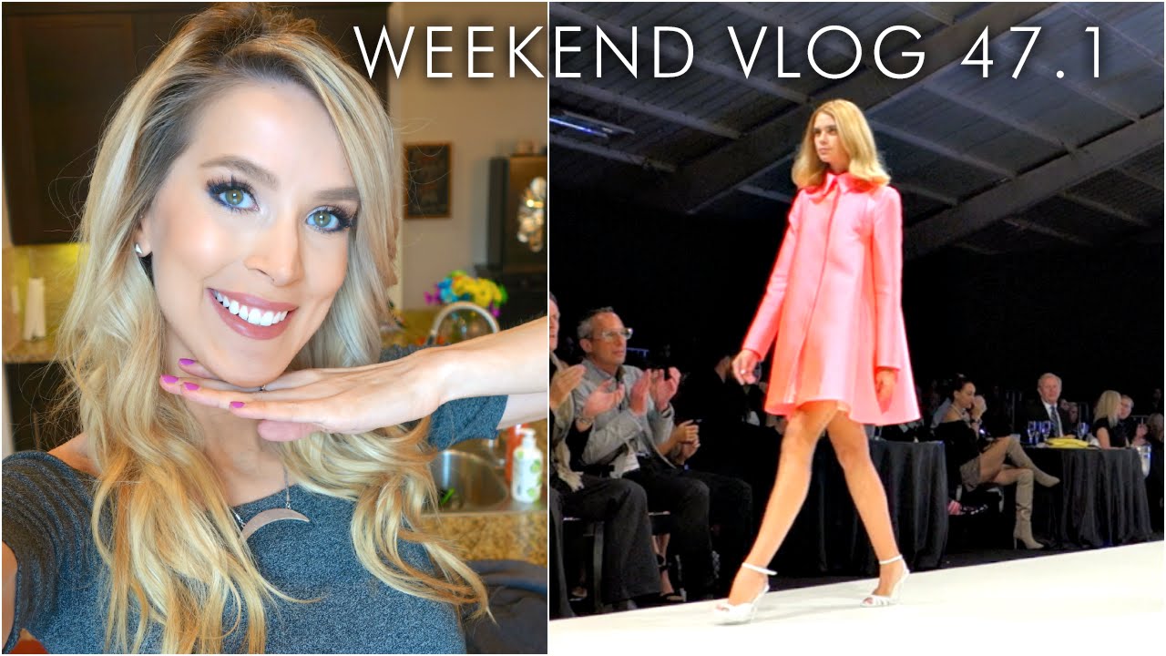 Working A Fashion Show | weekend vlog 47.1 | LeighAnnVlogs