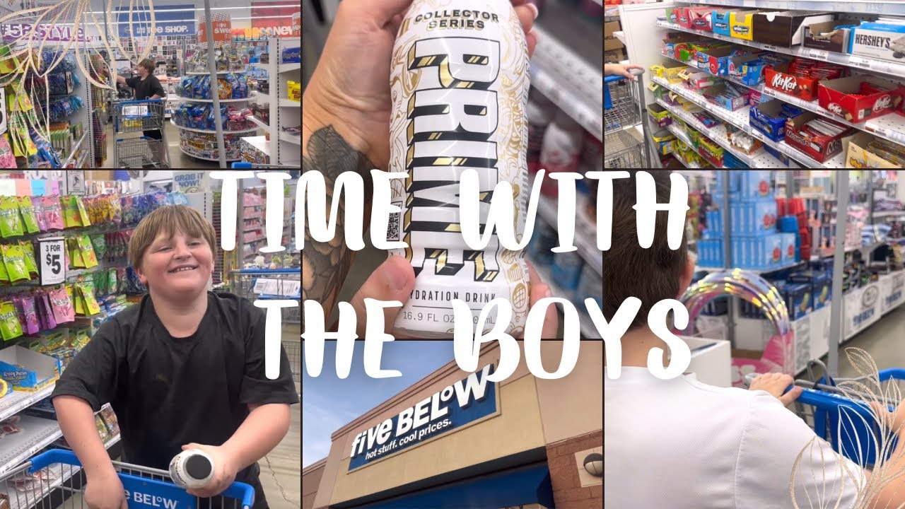BOYS NIGHT | FIVE BELOW | CANDY HAUL