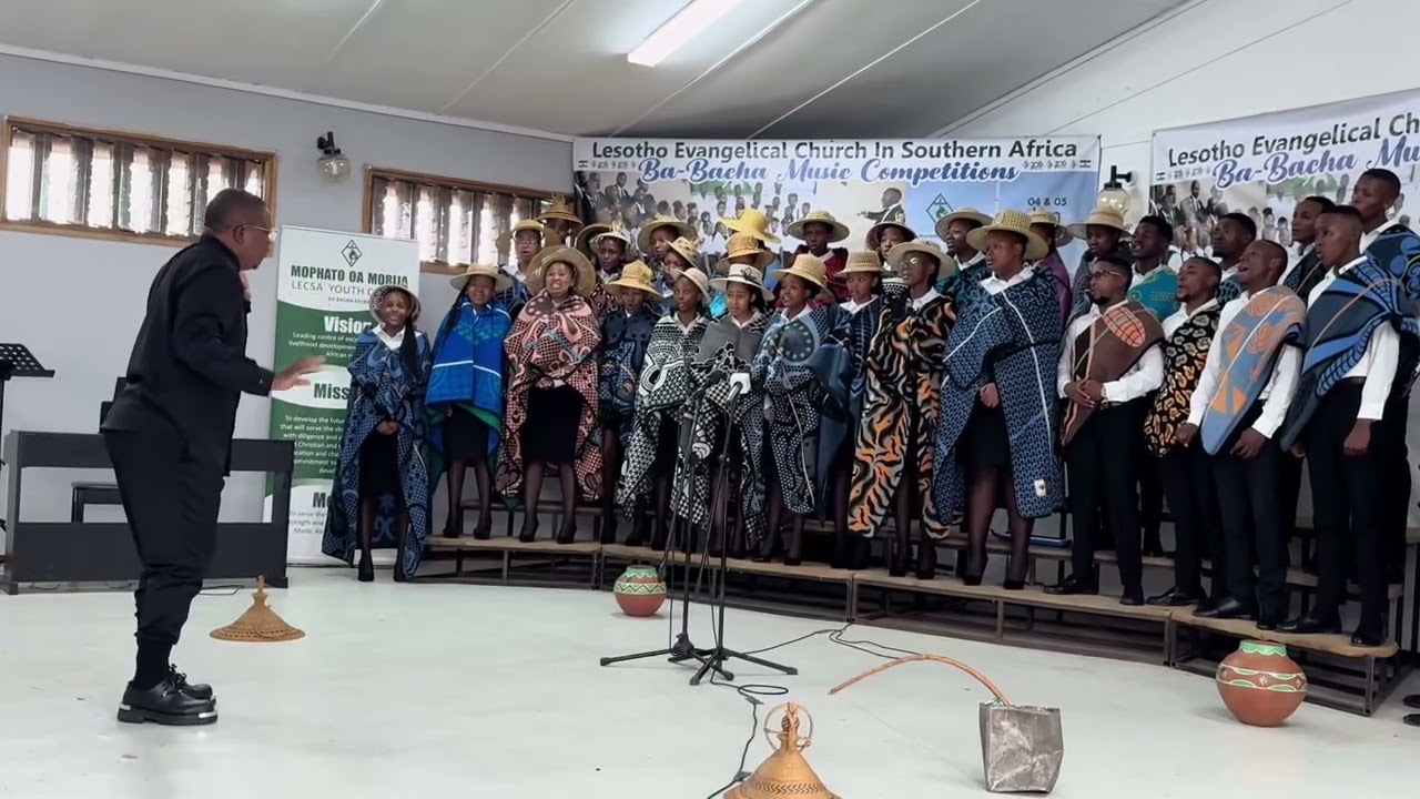 Moshoeshoe 'Mopi  LIVE at Morija 2025 ✝️ Phomolong LECSA Choir wins | Best Sesotho Church Music