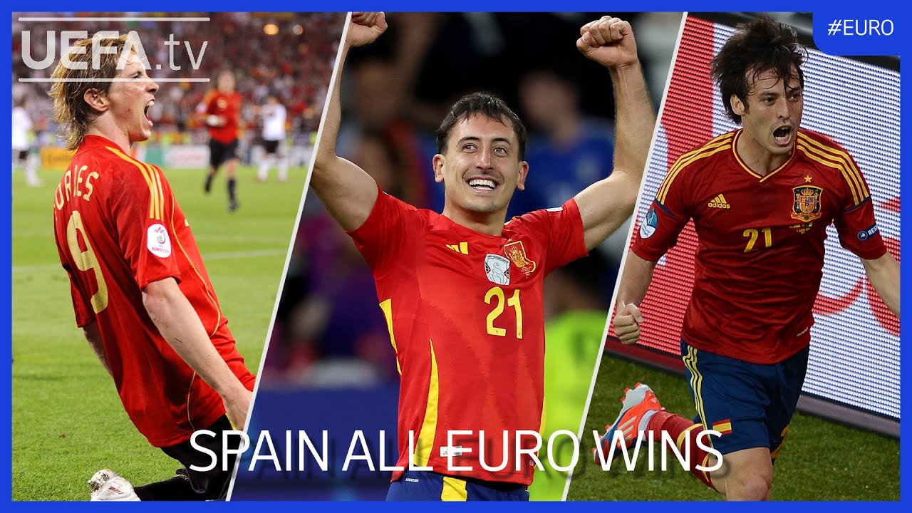 All SPAIN EURO Wins | Oyarzabal, Silva, Torres...