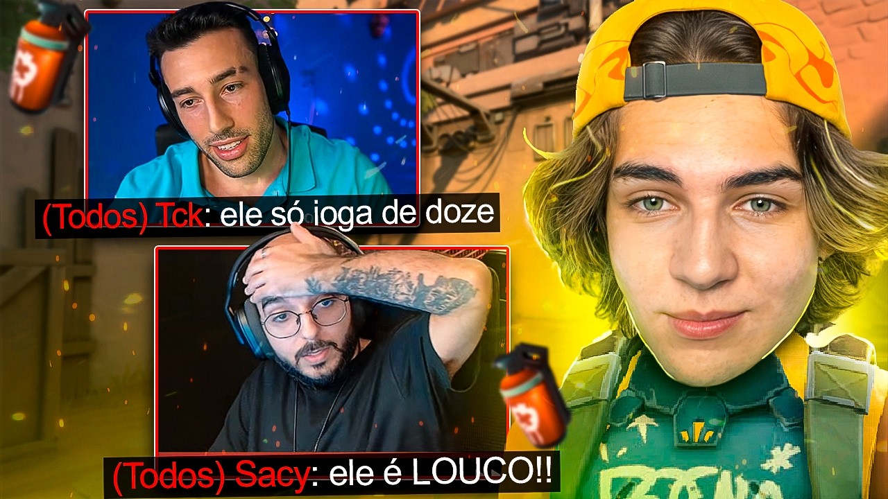 STREAMERS ficaram EM CHOQUE com a MELHOR Raze do Brasil 💣