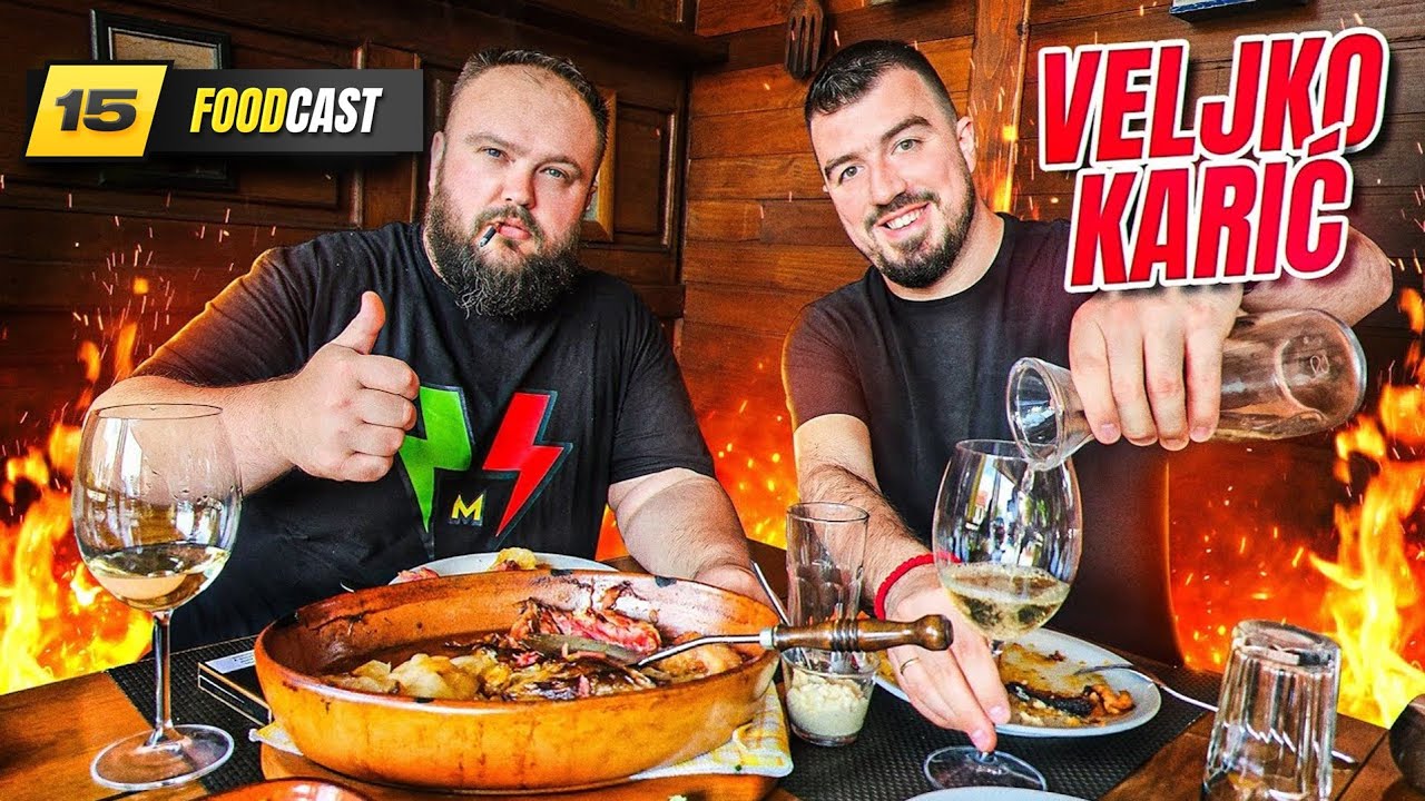 MUŽIKA MI JE ŽIVOT i LjUBAV BEZ KOJE NE MOGU DA ŽIVIM !!! FoodCast 15 - VELjKO KARIĆ