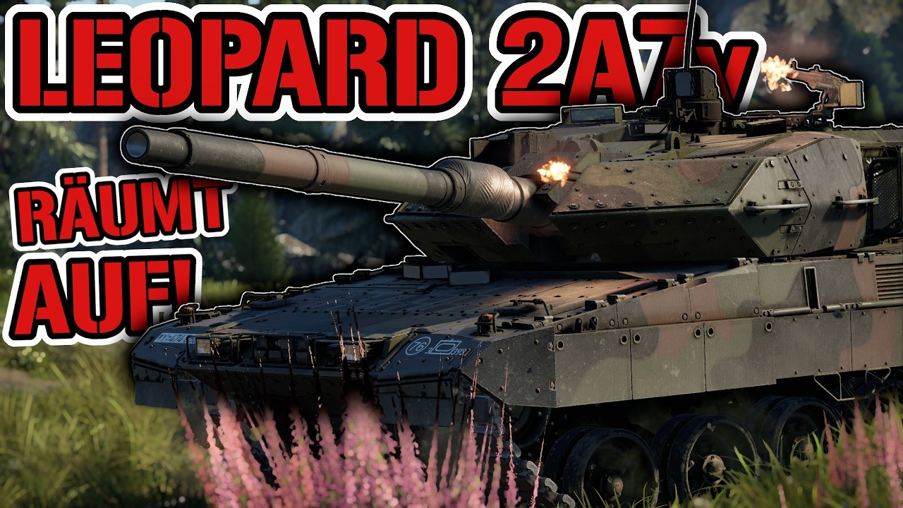 High Tier Spaß im Stärksten deutschen Panzer in War Thunder! - Leopard 2A7V | War Thunder