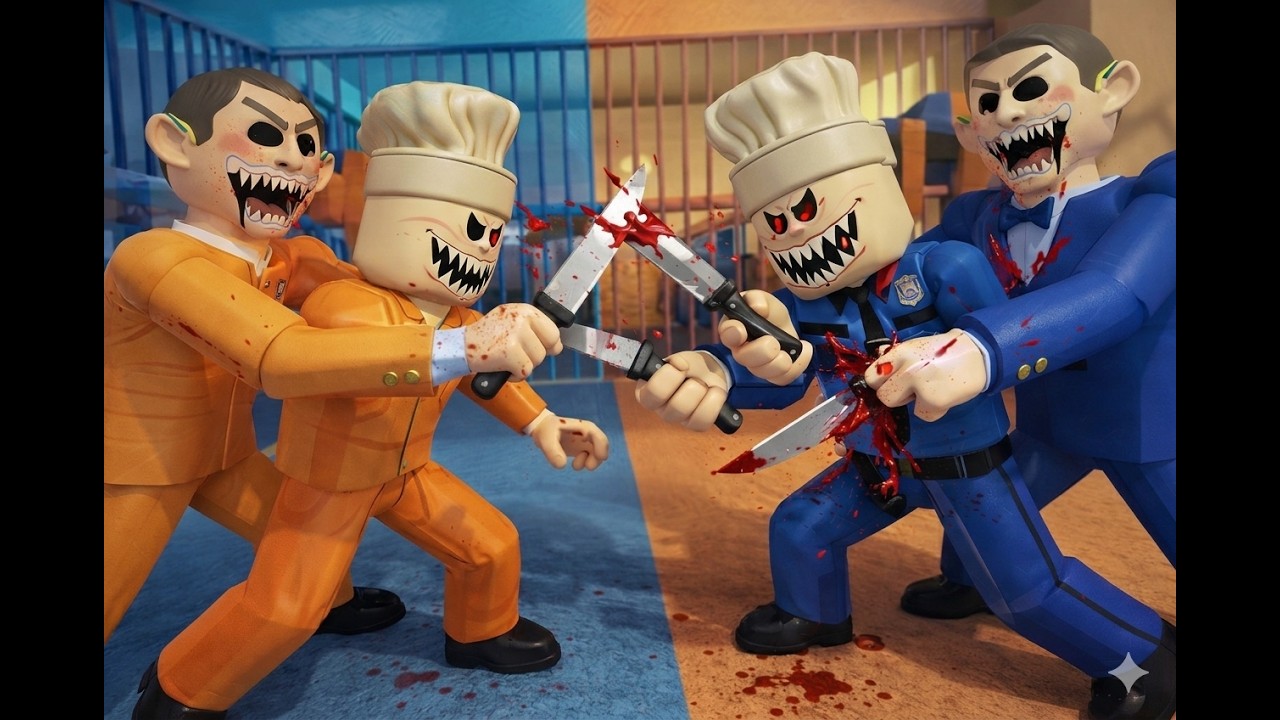 EVIL PRISONER'S CELL UPDATE! 😡🔥 BARRY’S PRISON ESCAPE! (#Obby) #Roblox #Scary