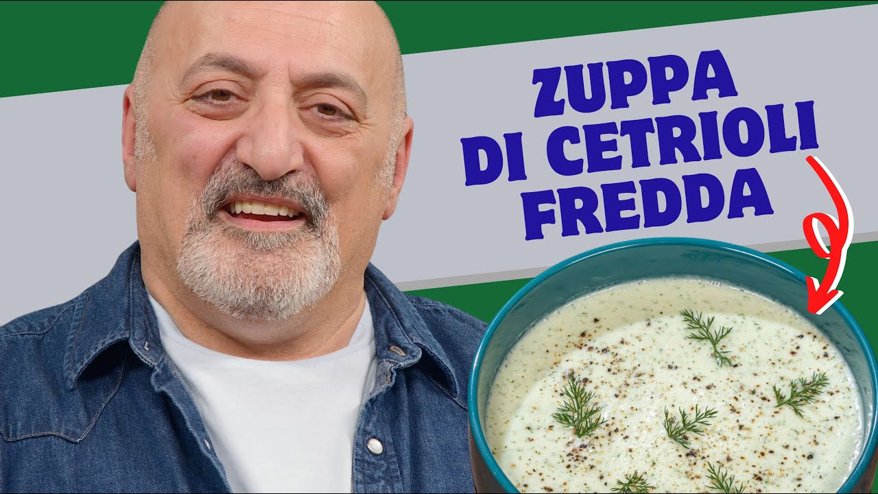 Zuppa di cetrioli fredda