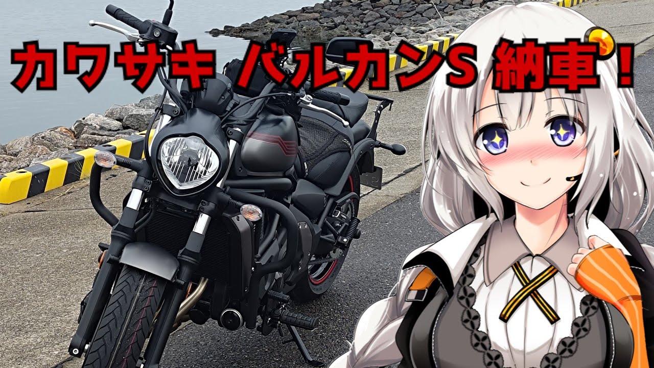 カワサキ バルカンS納車！！ ファーストインプレッション＆西尾市一色漁港へ【バイク車載】