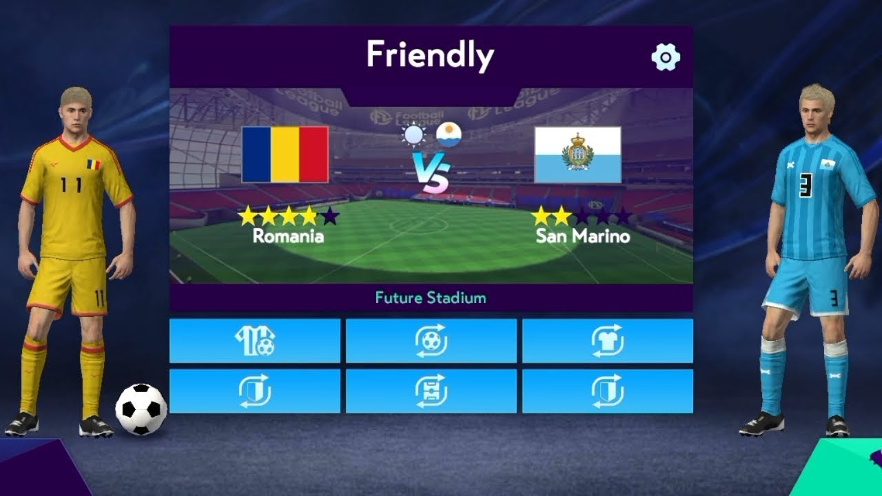 Football League 2025 gameplay #2 România vs San Marino