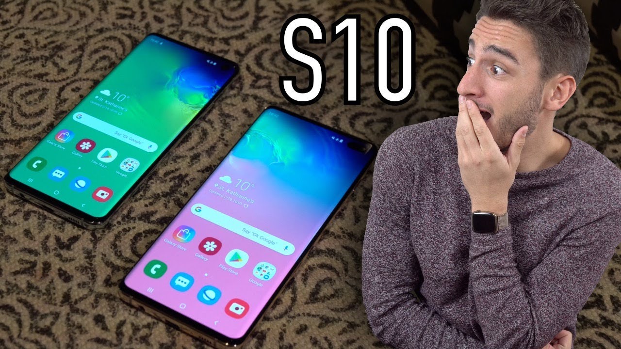 J'ai pris en main le Samsung Galaxy S10 !