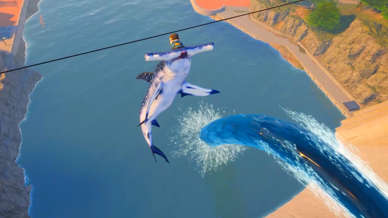 Shark Water Ragdolls Madness in Goat Simulator 3! Hilarious 4K Jumps, Fails, and Stunts!