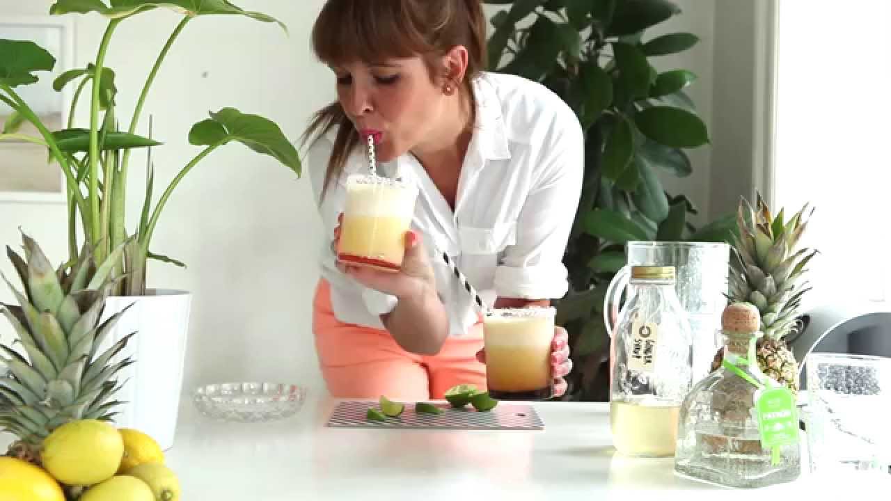 Frozen Pineapple & Ginger Margarita