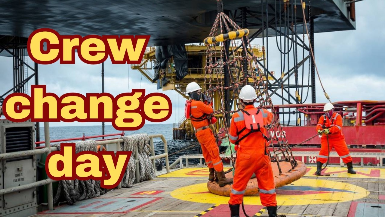 Offshore Crew Change by Supply Vessel