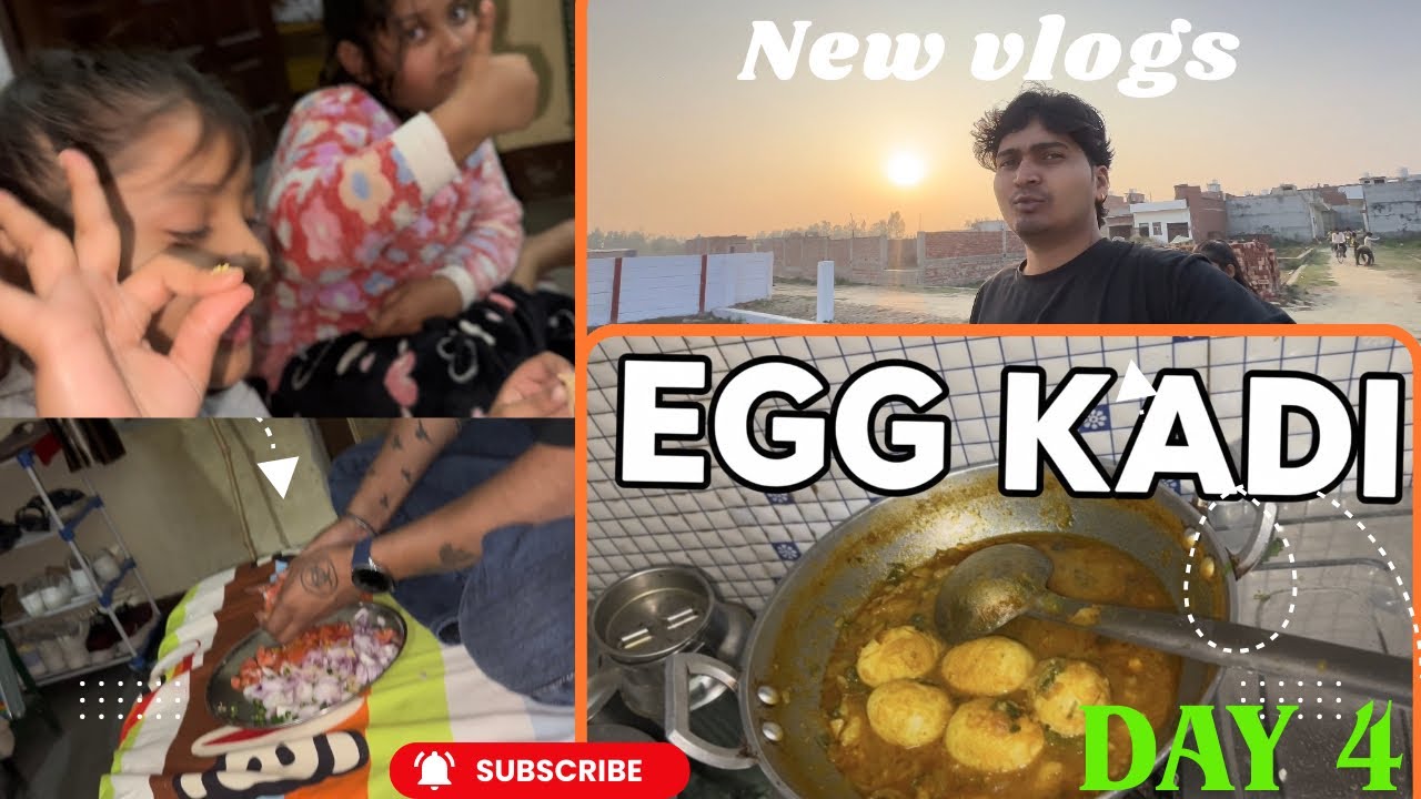 Egg kadi 🤪And Day 4 challenge | Family vlogs || itsranjeettt 