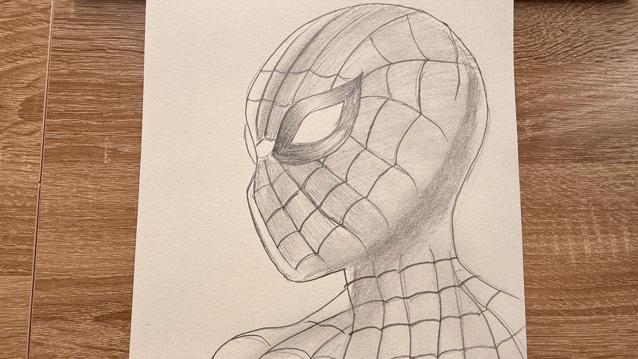 How to Draw Spider Man step by step for beginners ||Easy Drawing of Spider Man 