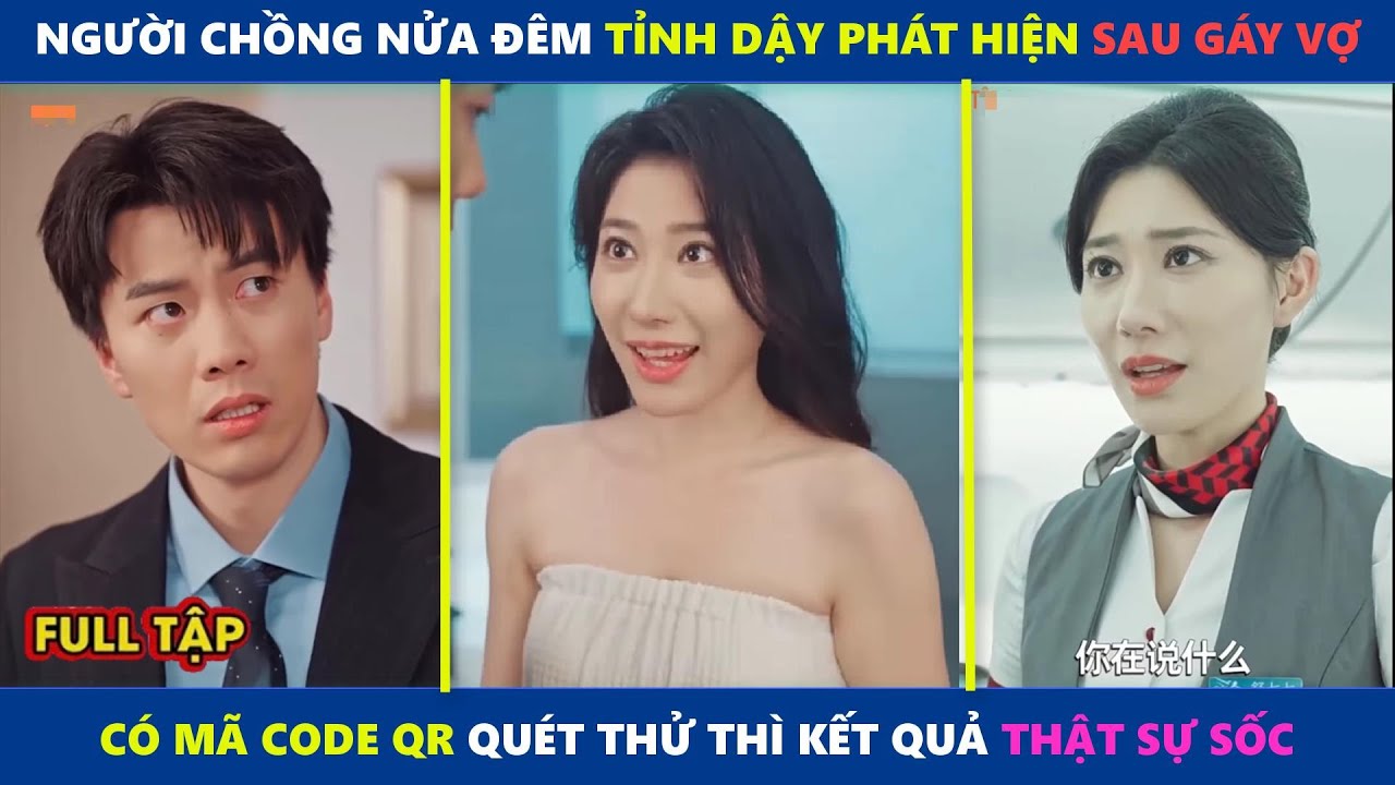 Người chồng nửa đêm tỉnh dậy phát hiện sau gáy vợ có mã code QR quét thử thì kết quả thật sự sốc