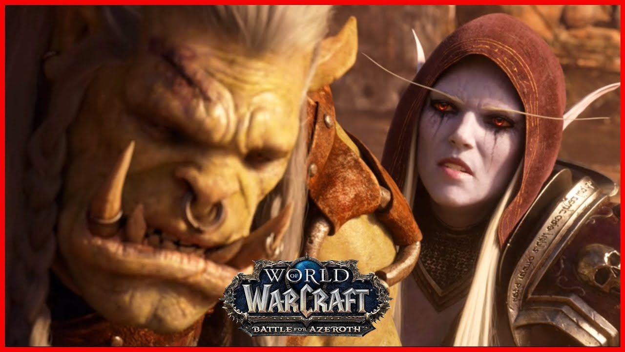 The Final Horde War Campaign In Patch 8.2.5 | Sylvanas Loyalist Final Cutscene