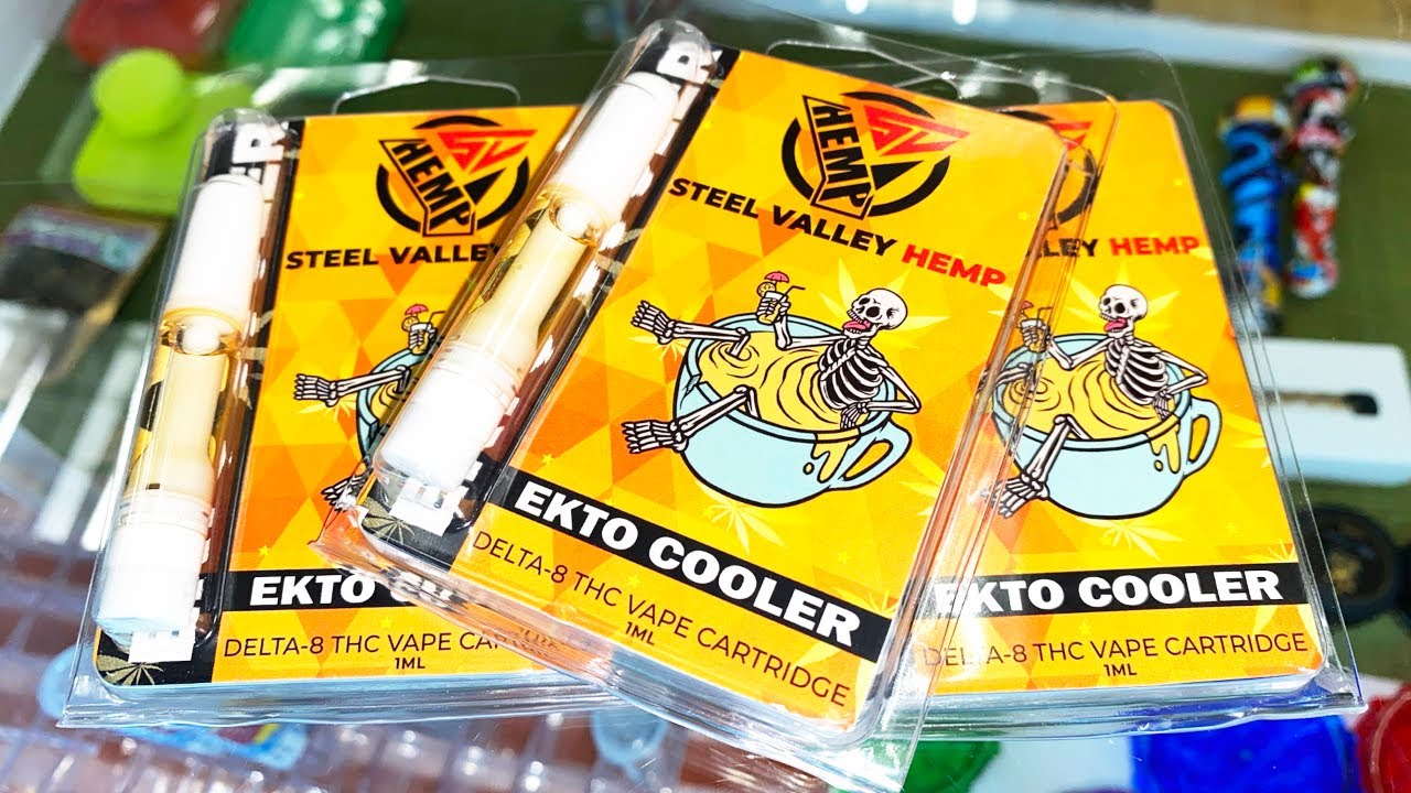 S2E122 Delta 8 THC Vape Cart Hybrid: Ekto Cooler by Steel Valley Hemp