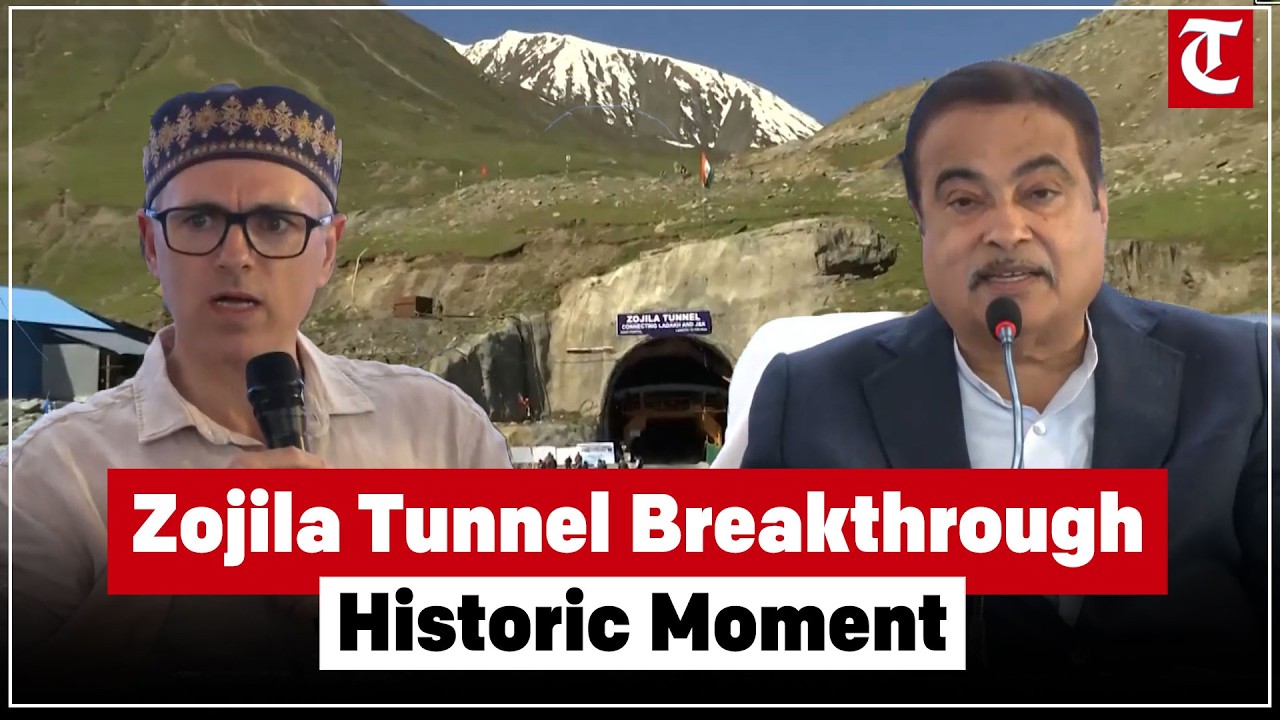 Nitin Gadkari attends Zojila Tunnel breakthrough, historic India infra milestone