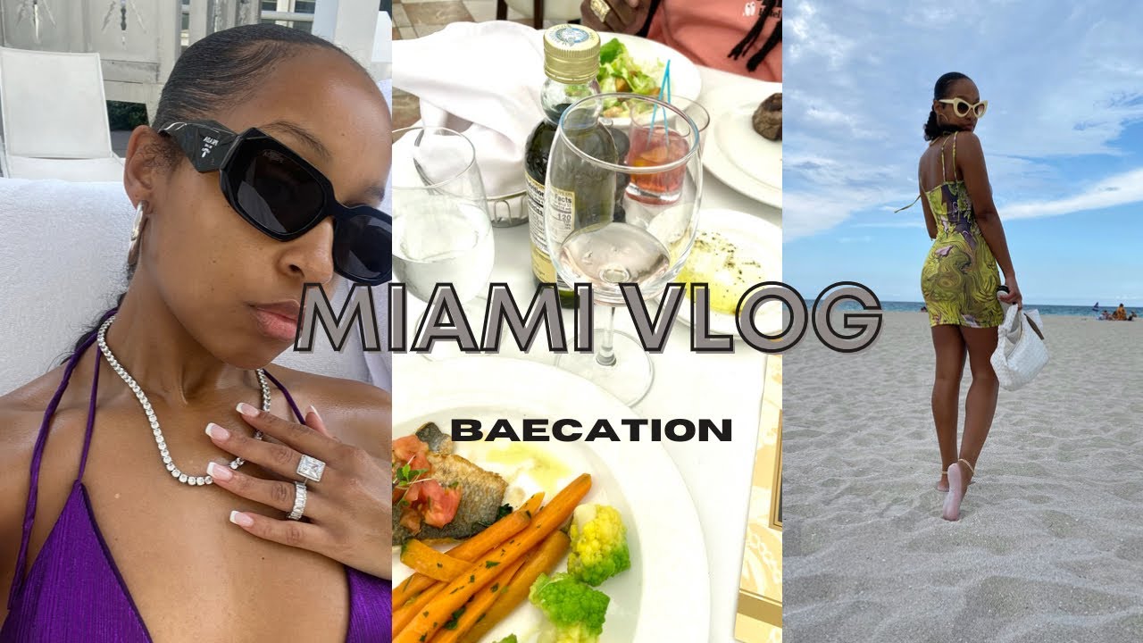 MIAMI VLOG | Baecation - Versace Mansion, W Brickell, Nikki Beach #miami #miamivlog #baecation
