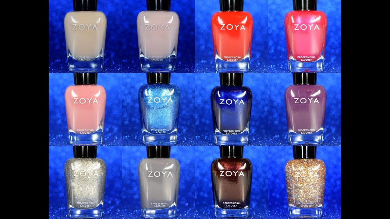 Zoya | Twinkling Holiday 2019 | Live Swatches