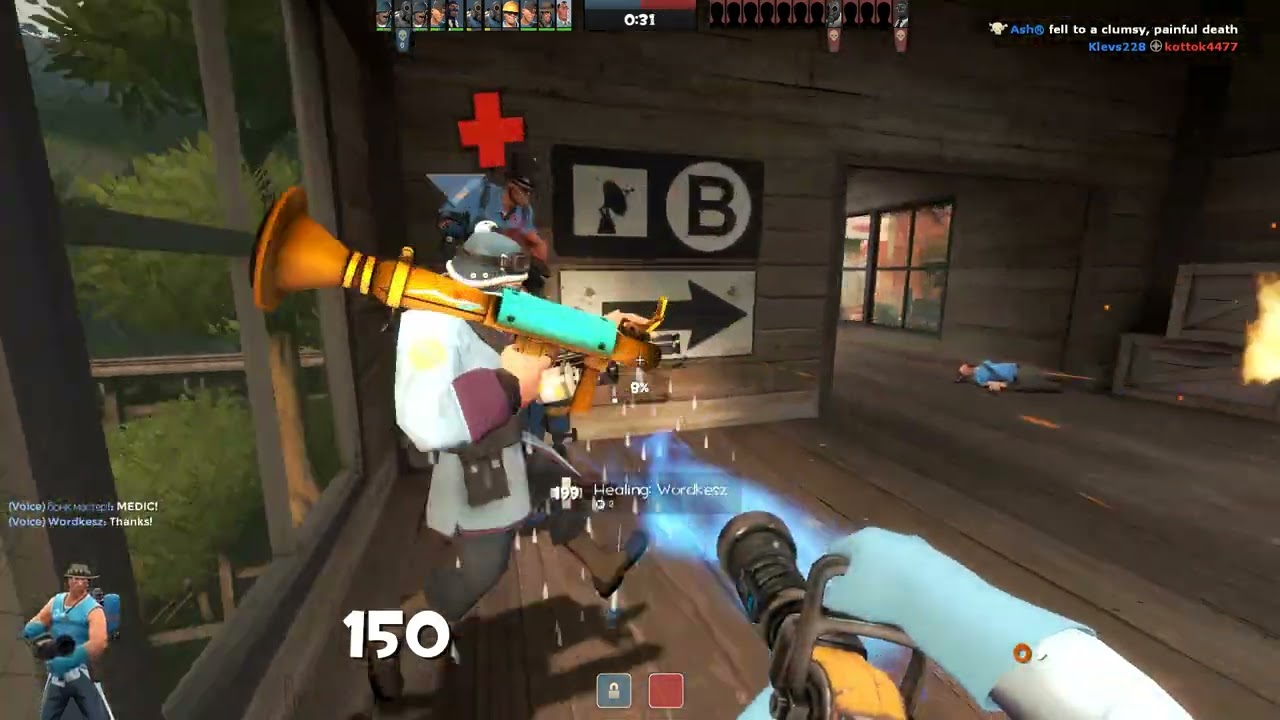 Team Fortress 2 Medic Gameplay
