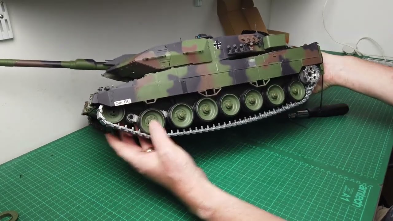 Henglong, металлическая модернизация Leopard 2A6
