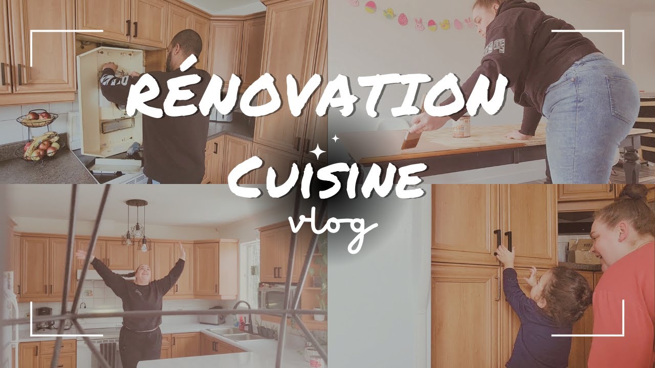 Vlog- rénovation de la cuisine