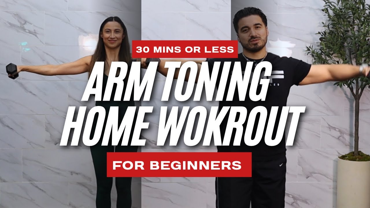Do THIS for 30 Minutes if You Want Toned Arms (No Gym Needed) Train with me | HomeWorkout 