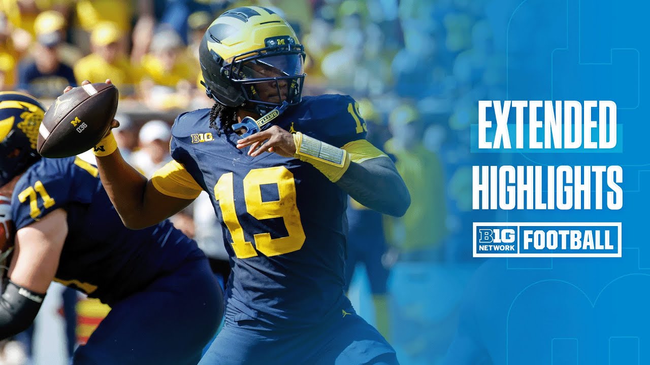 Wisconsin at Michigan | EXTENDED HIGHLIGHTS | Big Ten Football | 10/04/2025