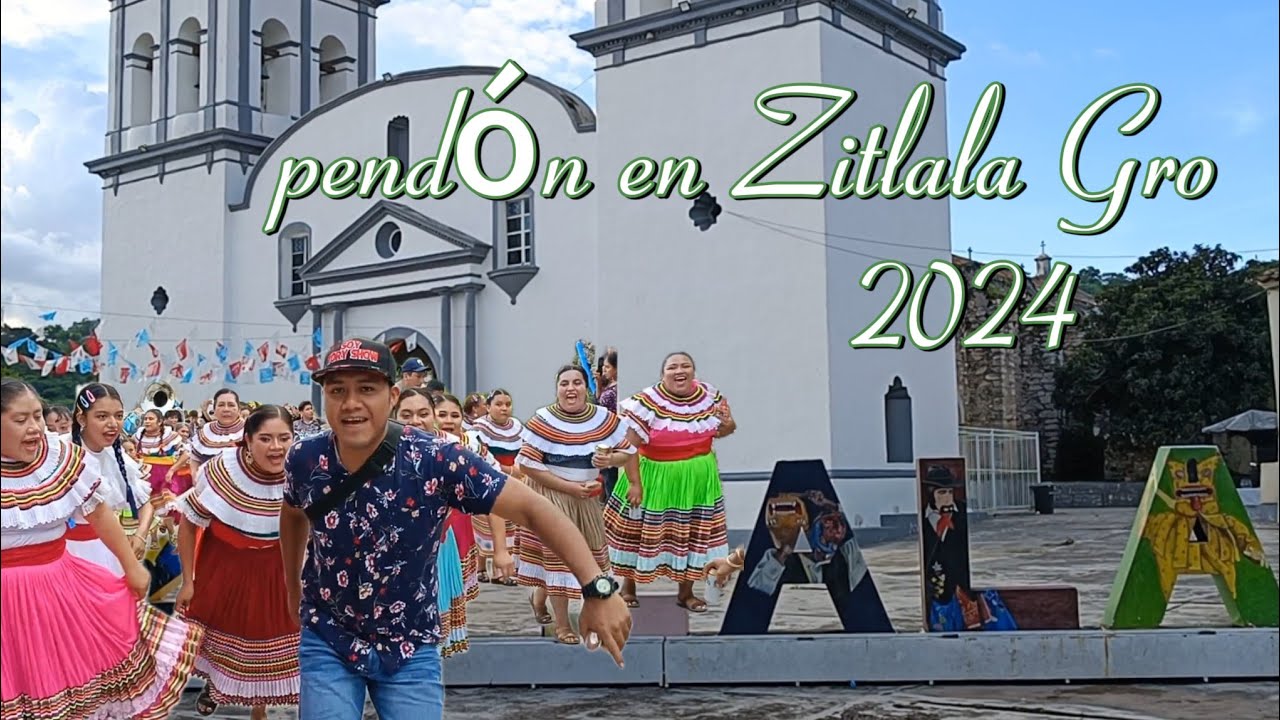 iniciando con el PENDÓN DE FIESTA PATRONAL EN  ZITLALA GUERRERO 2024