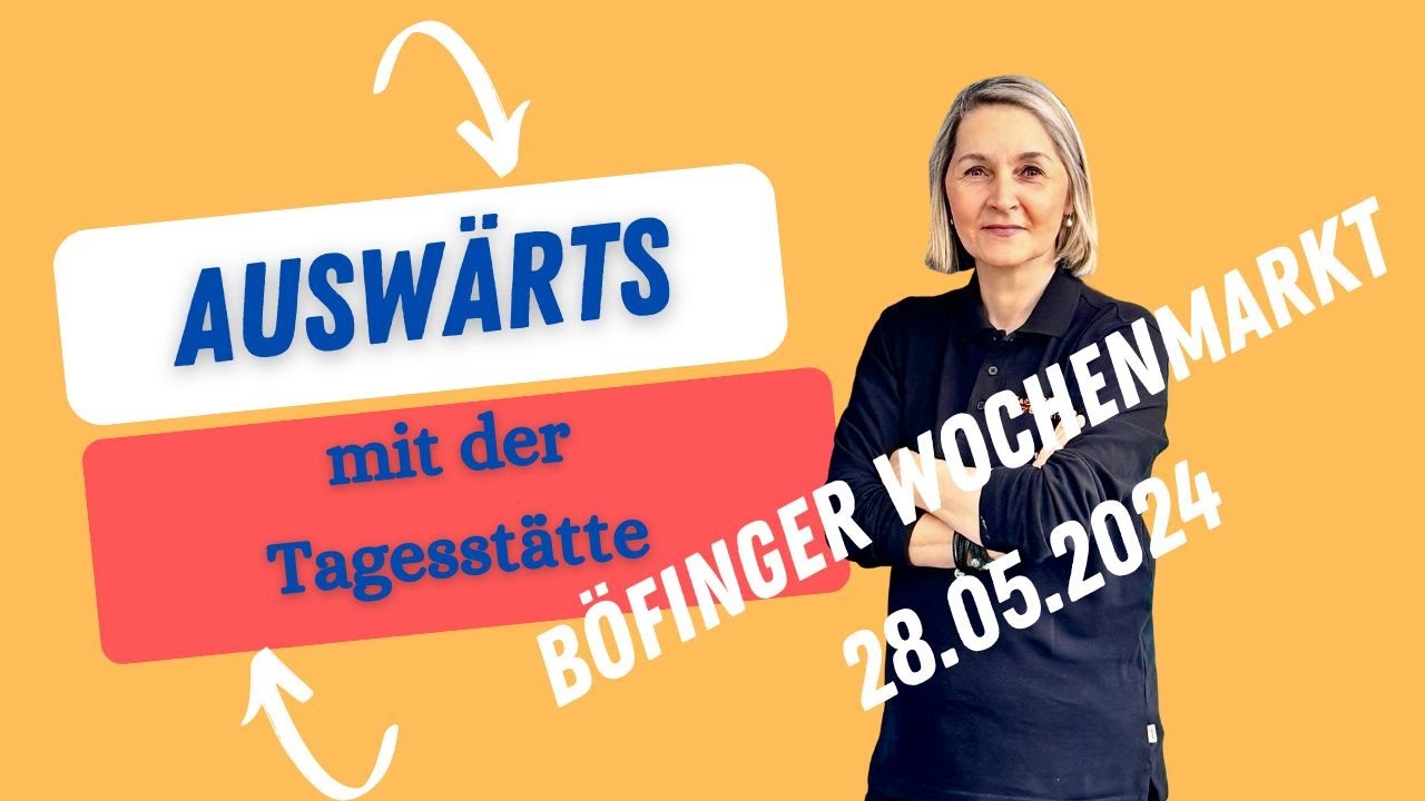 Mein Markt, dein Markt, unser Markt auf dem Wochenmarkt in Ulm-B&ouml;fingen am 28.05.2024