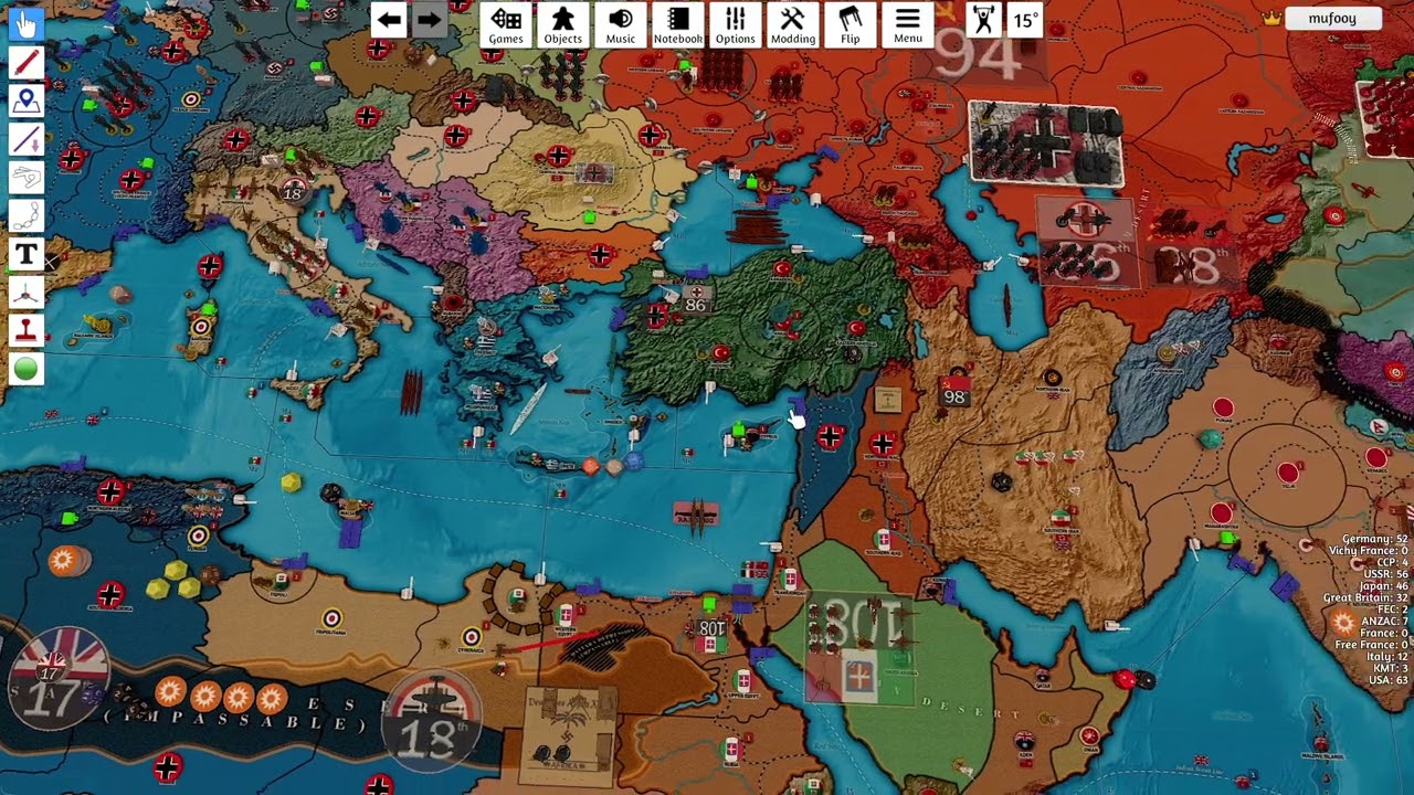 Operation Zipper Italy T13 July '42