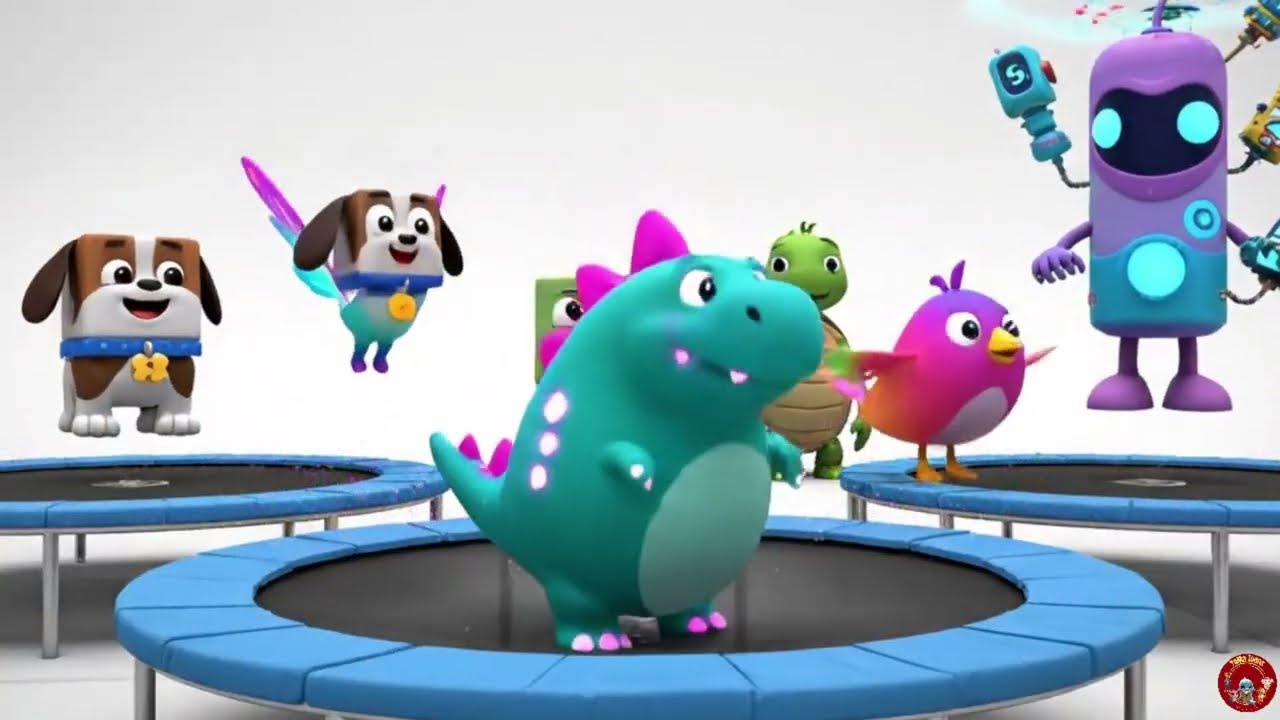 Slovak | Zábava s tvarovanými zvieratkami v telocvični | Shaped Animals’ Fun at Gym