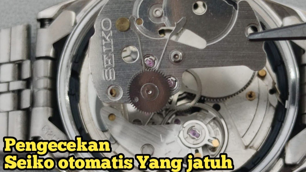 SERVIS JAM AUTOMATIC PERNAH JATUH... Hindari Jatuh ya!!!