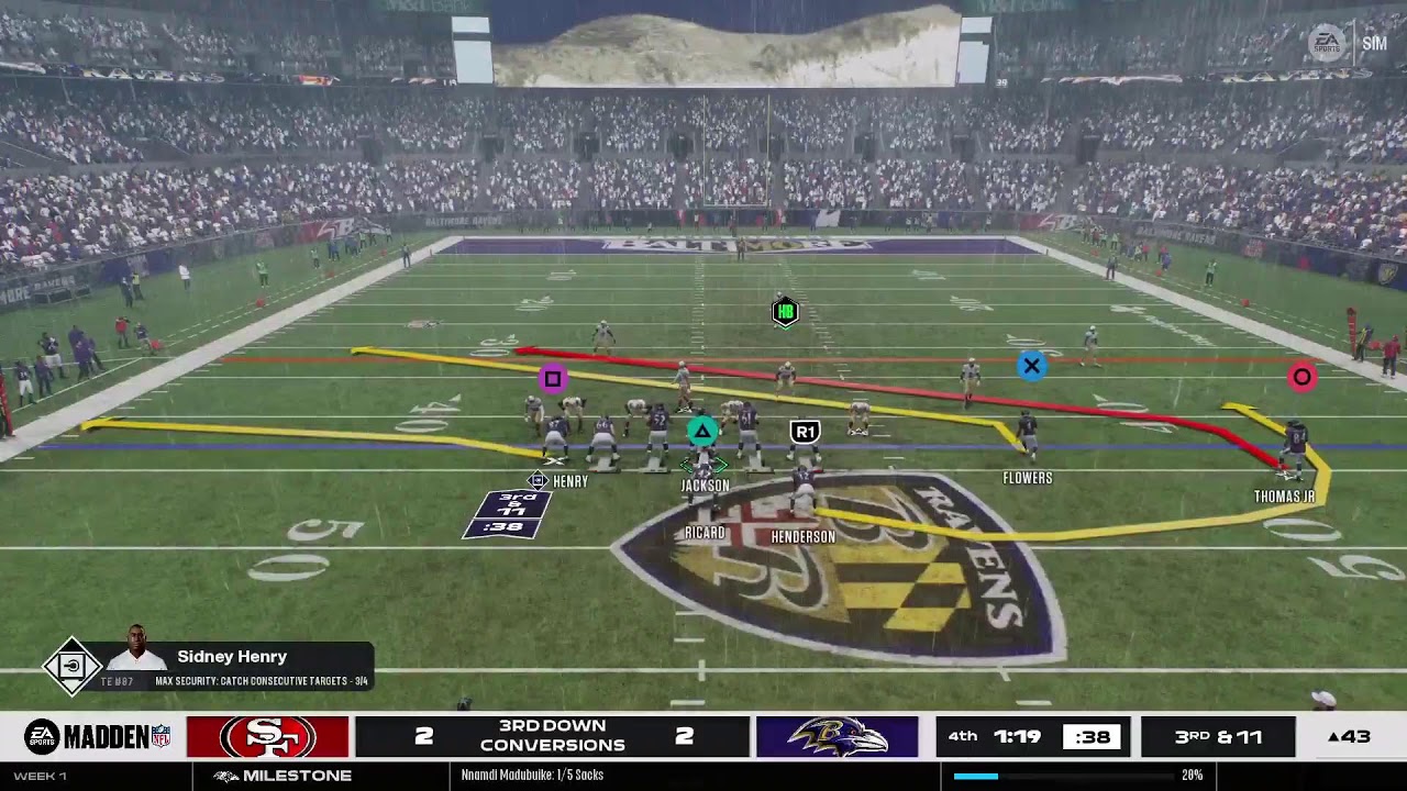 Madden 26 Baltimore Season 2 Week 1