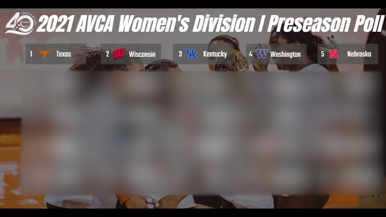 Six Rotations 1.2 (It's Out, The AVCA Preseason Top 25 Coaches Poll is here)