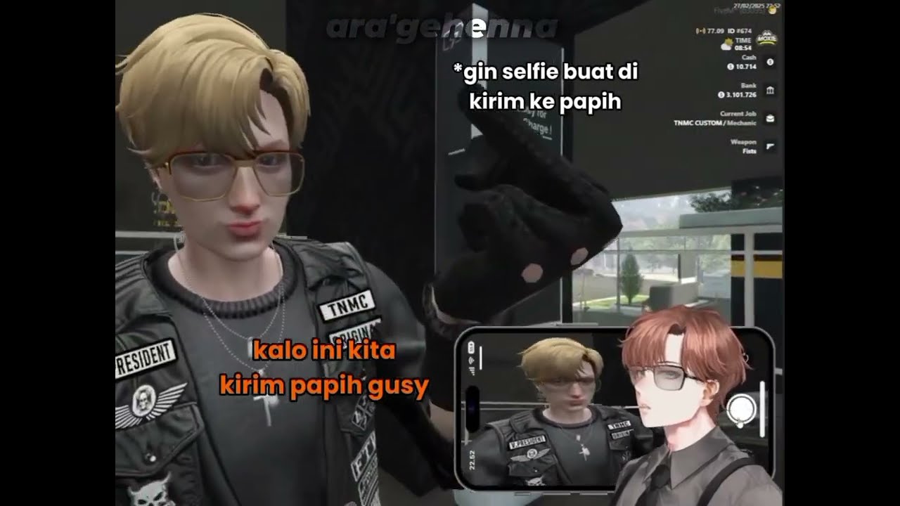 【𝙏𝙉𝙈𝘾𝙇𝙄𝙋-】PERLAKUAN YANG BERBEDA😭 #tnf #tnmc #gta #gingeheboi #cainechana #rionkenzo