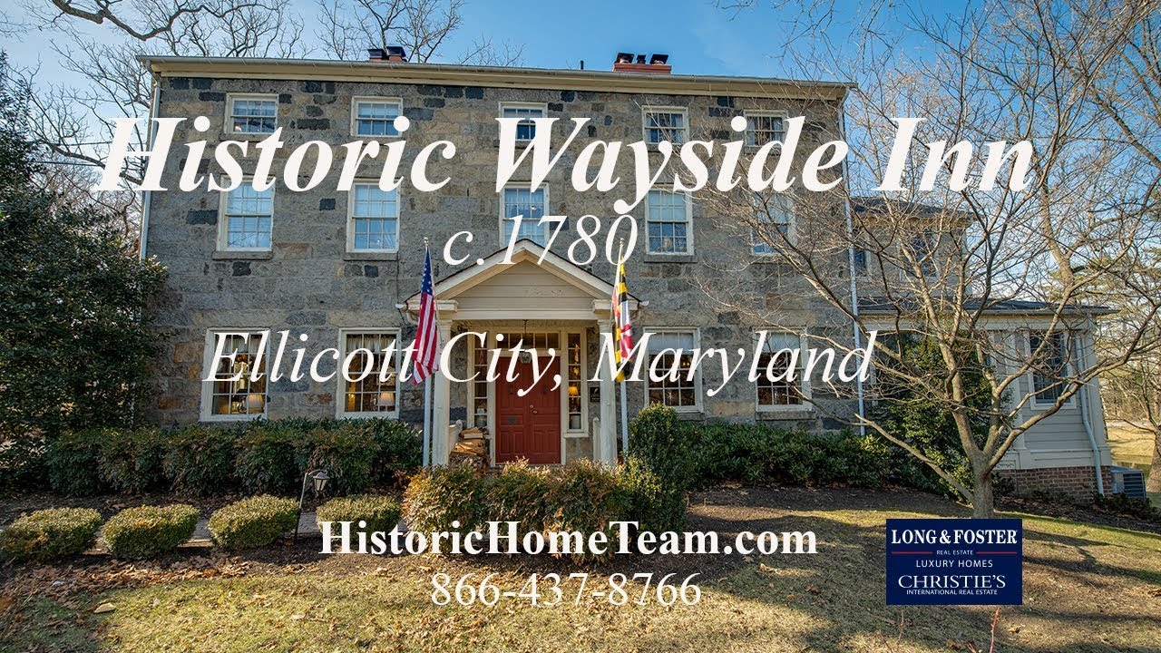 Historic Wayside inn c.1780 in Ellicott City, MD
