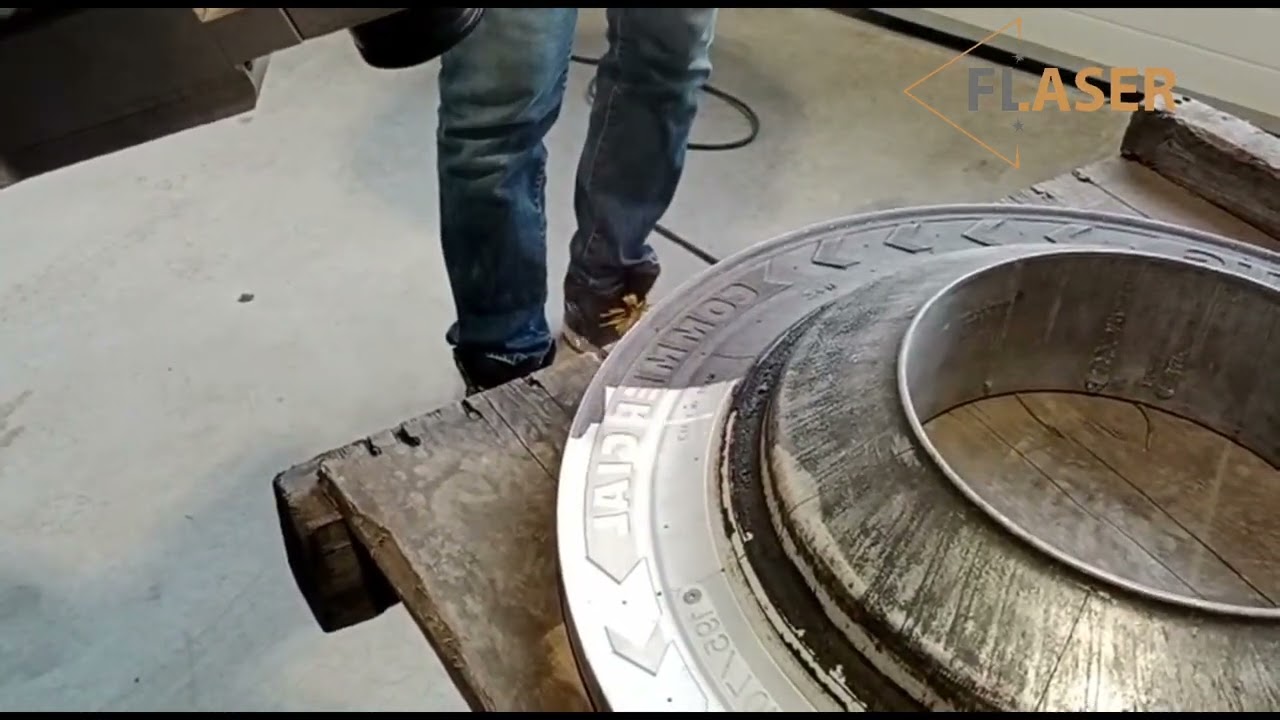 HULK 300 czyszczenie formy do opon || HULK 300 tire mold cleaning