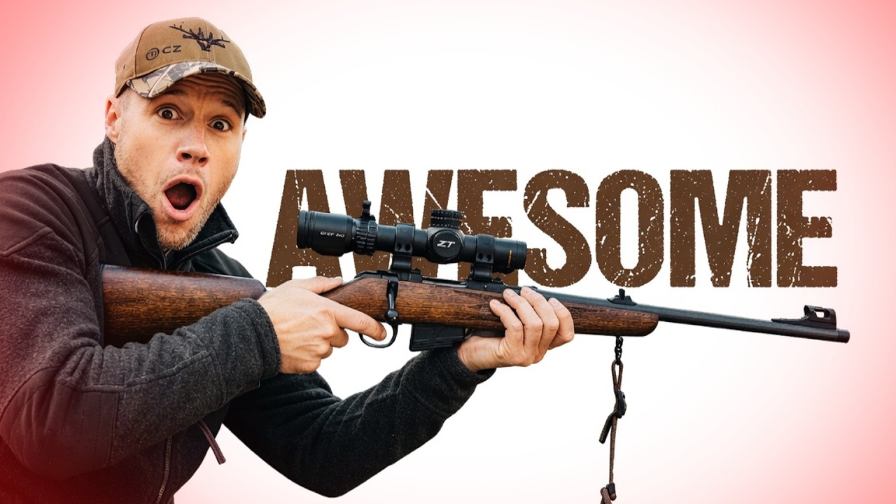 The New CZ 600+ CARBINE Bolt Action Rifle