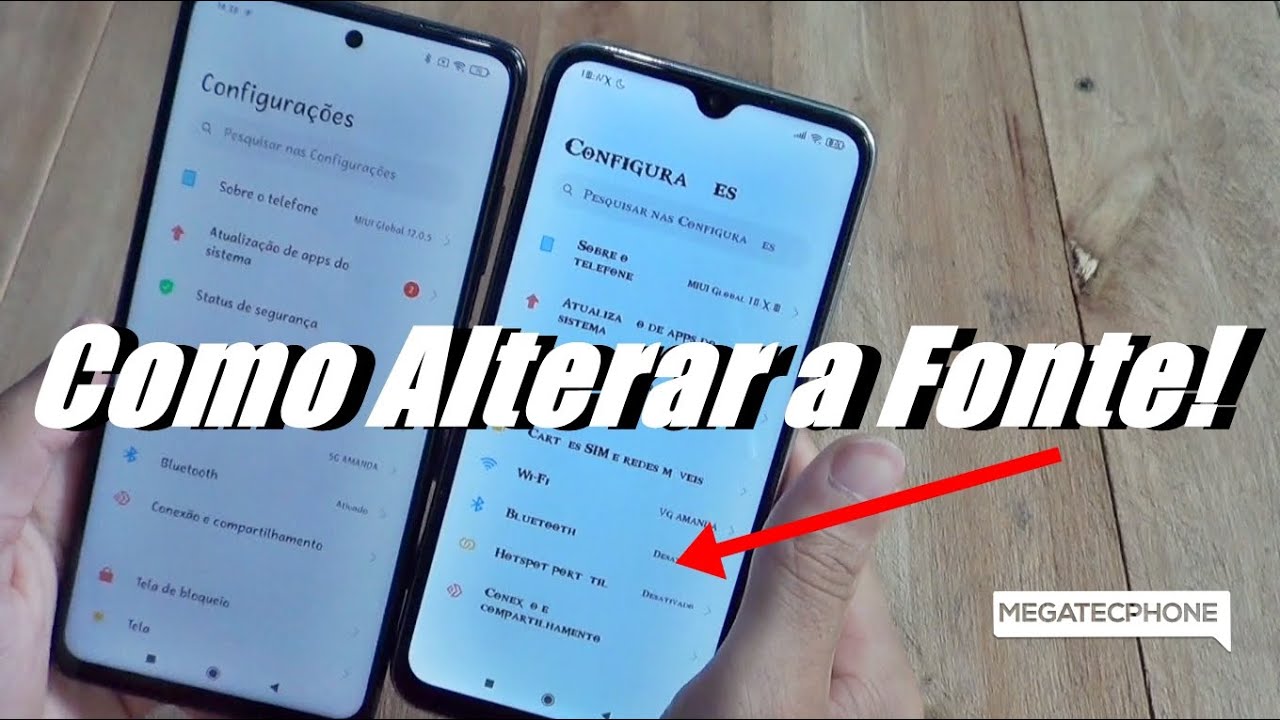 FUNÇÃO OCULTA EM SEU XIAOMI! Como Alterar a Fonte (Letra) de SISTEMA Do Xiaomi Facilmente!