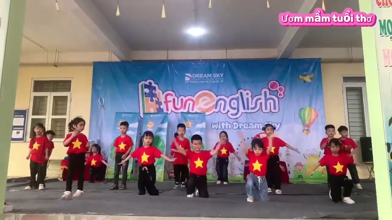 Bắp cùng các bạn 5TA4 nhảy hiện đại-ươm mầm tuổi thơ