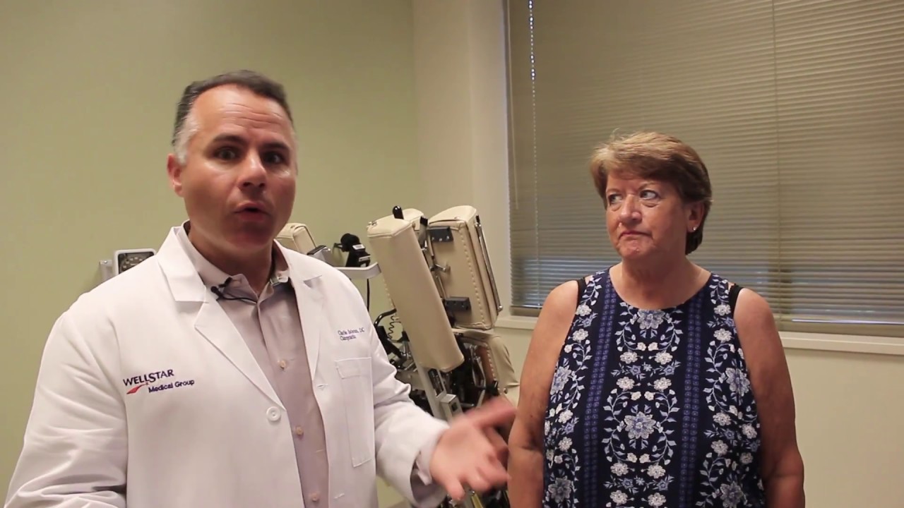 Marietta Women Gets Hip Adjustment At Wellstar East Cobb Health Park