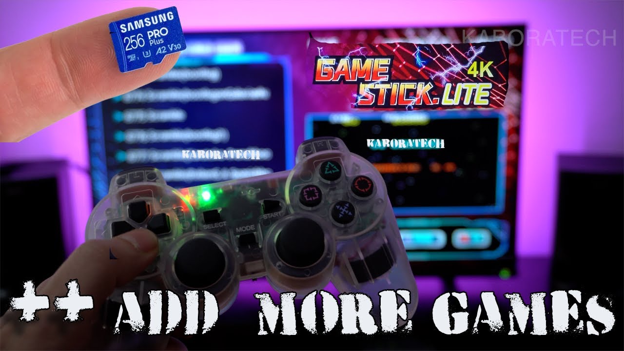 How to Add More Games to TV GAME STICK 4K