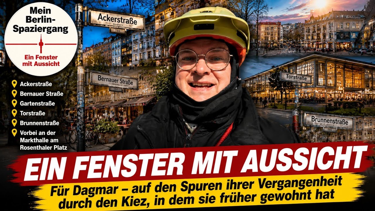 Ackerstraßenkiez in Berlin Mitte für Dagmar – Eine Fahrradtour der Erinnerung | Fenster mit Aussicht