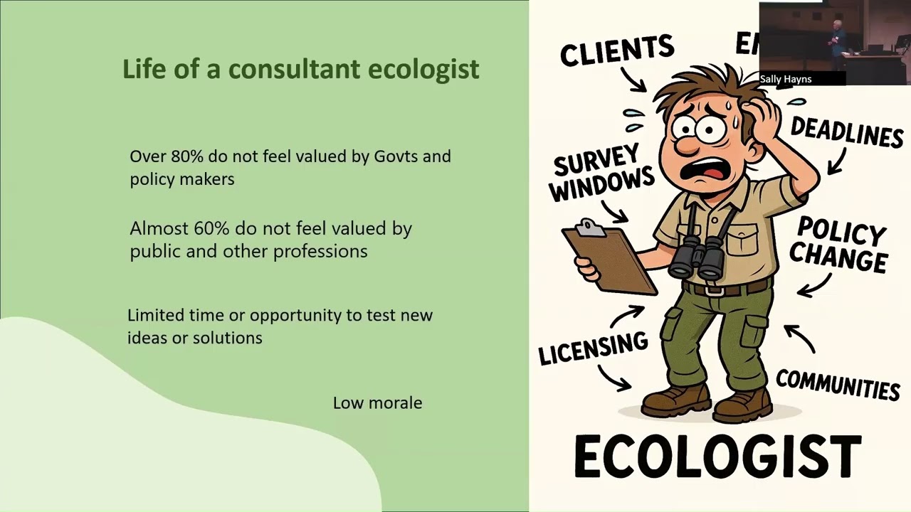 8. Sally Hayns – CIEEM: Changing the culture of evidence use amongst environmental practitioners