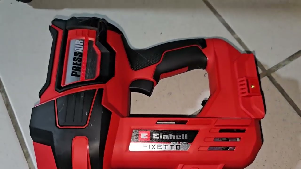 Einhell Professional Cloueur sans fil FIXETTO 18 50 N Power X Change, Excellente cloueuse sans fil