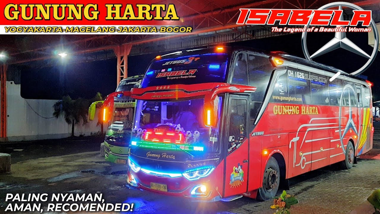 BUS MENJUAL KENYAMANAN, DARI PADA KECEPATAN⁉️🤔 - Trip Gunung Harta 