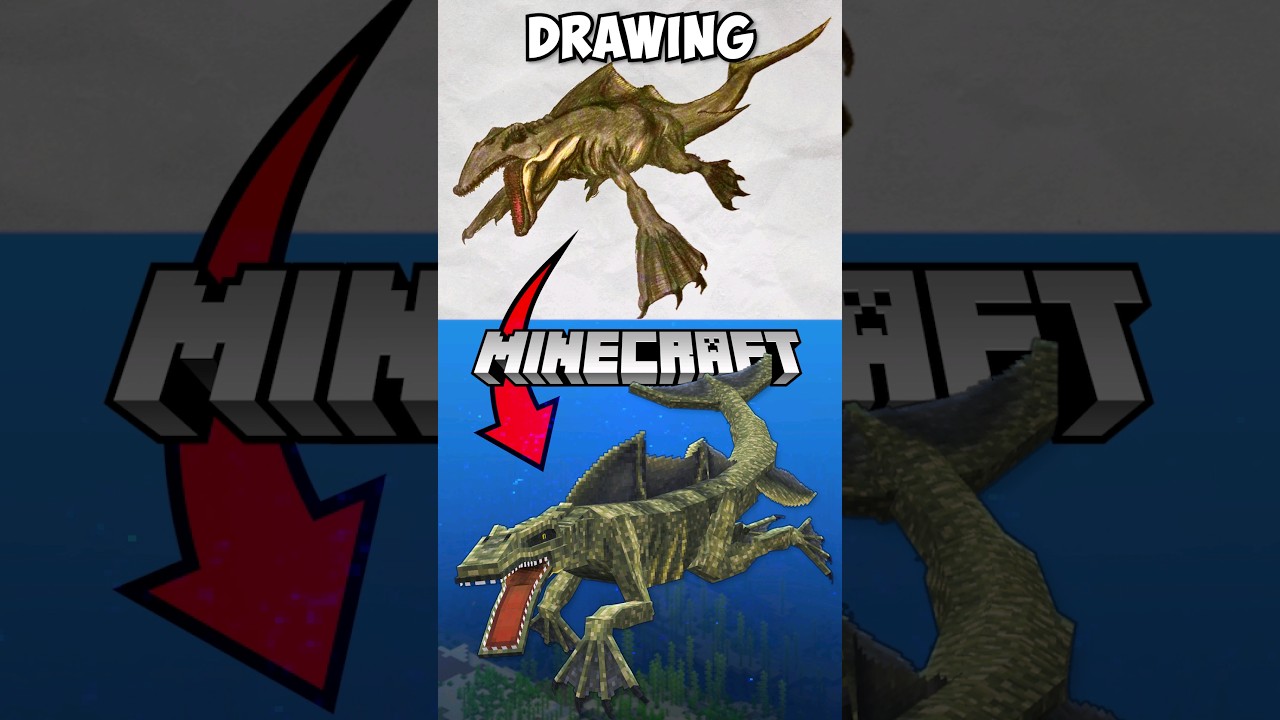 Drawing into a MINECRAFT Mob!
